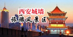 美国操逼视频中国陕西-西安城墙旅游风景区